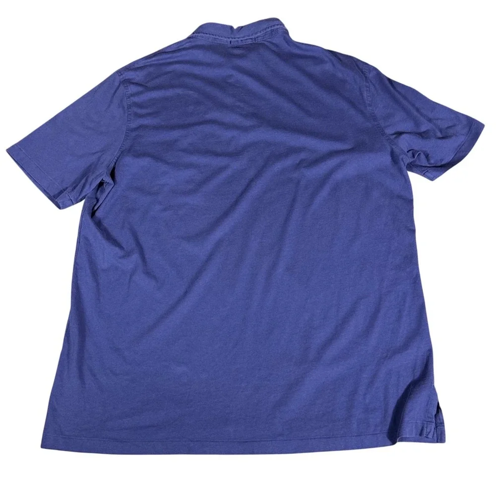 Polo Ralph Lauren Polo Shirt Mens XL Blue Short‎ Sleeve Pocket Pony Logo